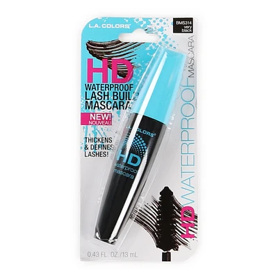 L.A. Colors® Hd Lash Build Waterproof Mascara - Very Black