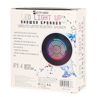 Led Light-Up Bluetooth® Shower Speaker