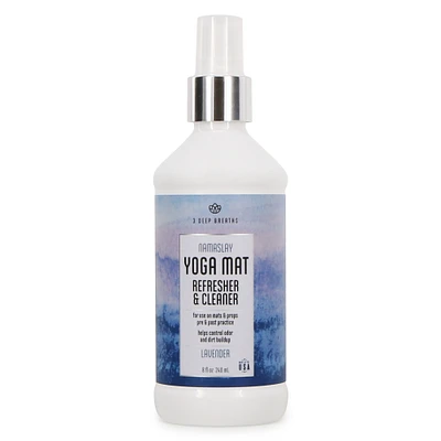 3 Deep Breaths Yoga Mat Cleaner & Refresher Spray, Lavender 8oz