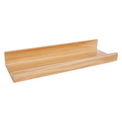 Woodgrain Ledge Shelf 15in