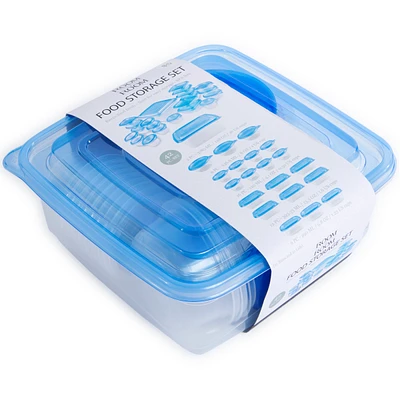 BPA-free food storage containers 42-piece set