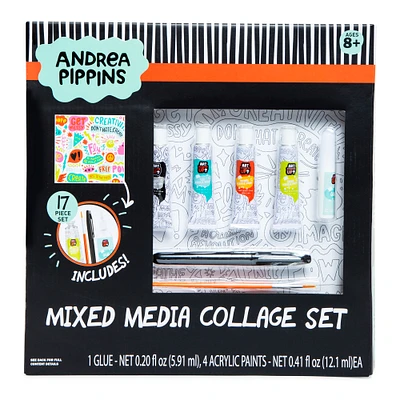 Andrea Pippins Exclusive Mixed Media Collage Set 17-Piece