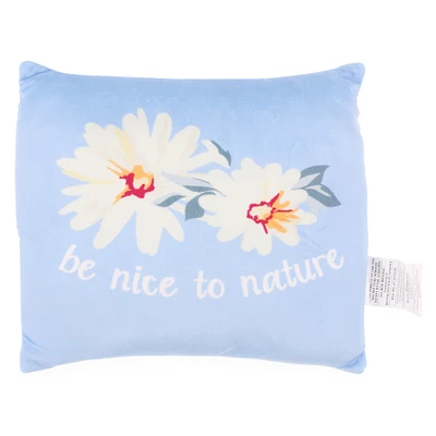 Floral Squishy Pillow 14in