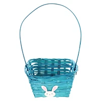 Mini Bamboo Easter Basket 8in Square