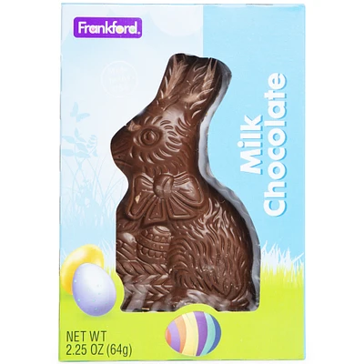 solid milk chocolate bunny 2.25oz