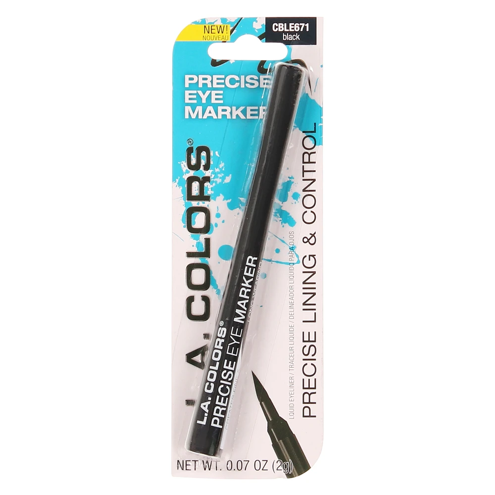 L.A. Colors® Precise Eye Marker - Black Liquid Eyeliner