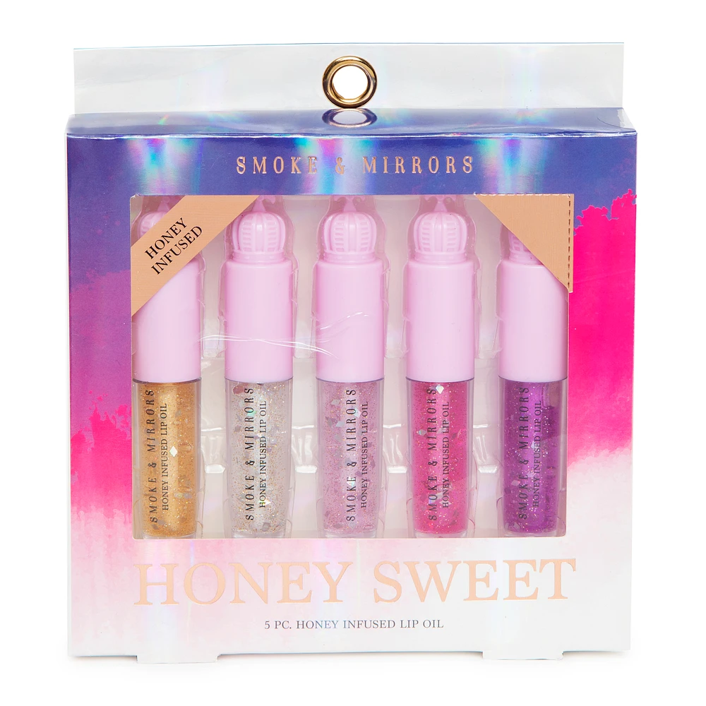 Honey infused Lip Balm 5-Piece Set