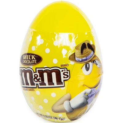 Milk Chocolate M&M's® Candy Filled Easter Egg