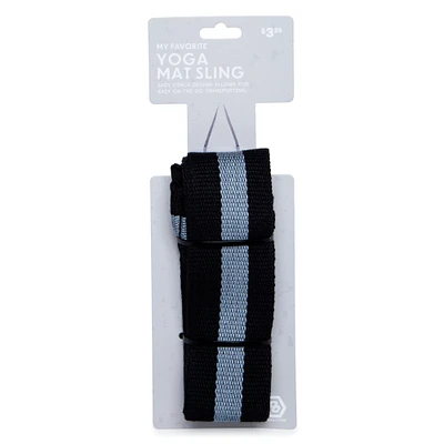 elastic yoga mat sling strap