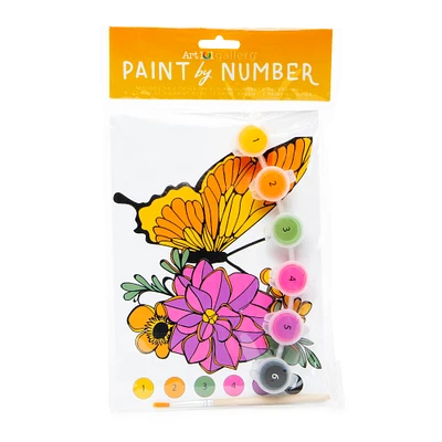 mini paint-by-numbers art set 5in x 7in