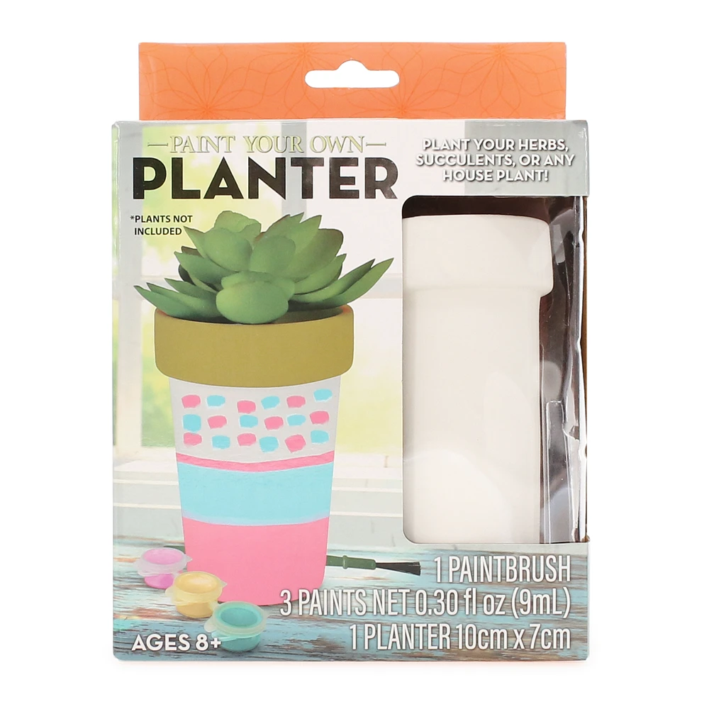 Paint Your Own Planter DIY Craft Kit