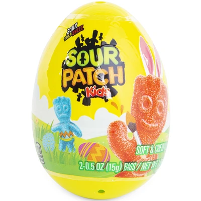 sour patch kids® candy-filled egg