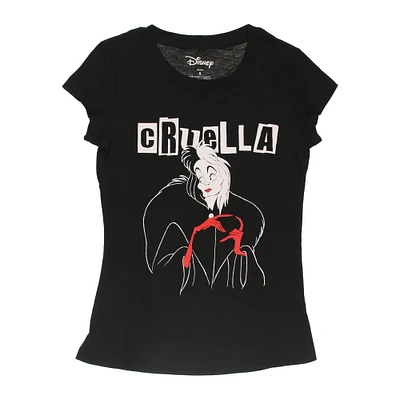 Juniors Cruella Graphic Tee