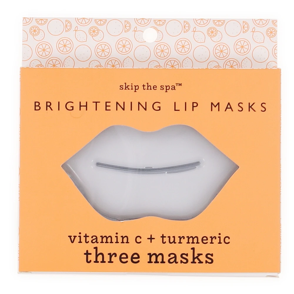 Vitamin C + Turmeric Brightening Lip Masks 3-Count