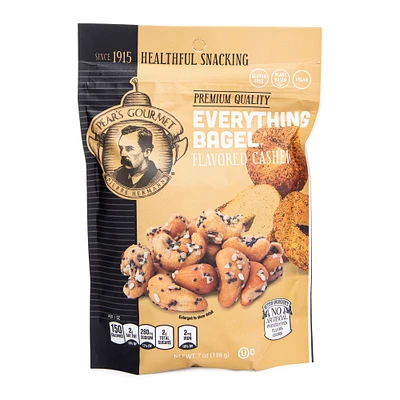 Pear's Gourmet® Everything Bagel Flavored Cashews 7oz