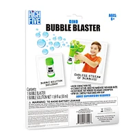 dino bubble blaster w/ bubble solution