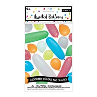 Assorted Latex Balloons 100-Count