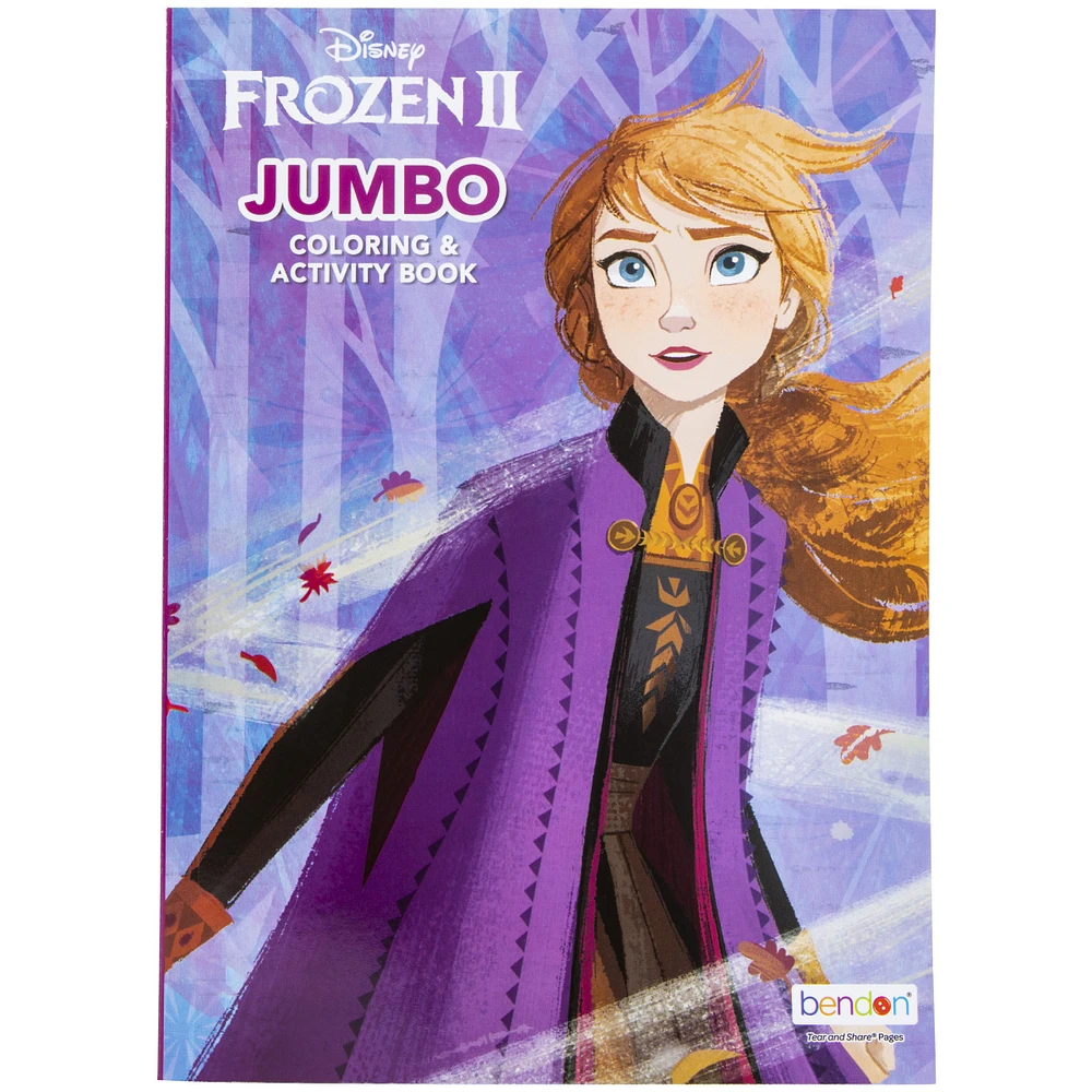 Disney Frozen 2 jumbo coloring & activity book