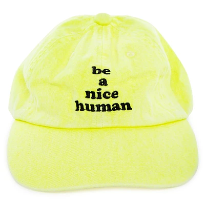 Juniors 'Be A Nice Human' Baseball Cap