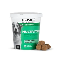 Gnc® Pet Wellness Essentials Multivitamin Soft Chews For Dogs 60-Count