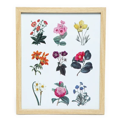 Floral Framed Prints 10in X 12in