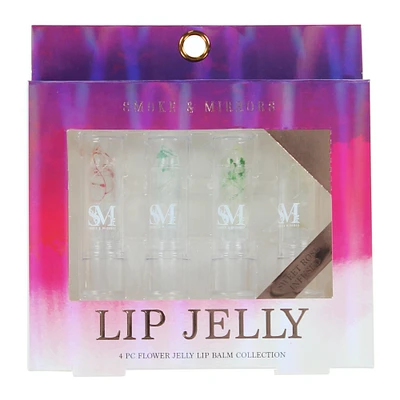 Smoke & Mirrors Flower Jelly Lip Balm 4-Piece Set