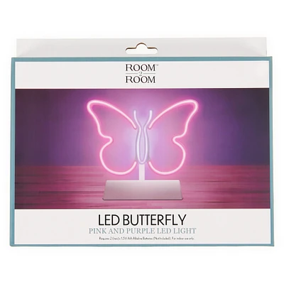 Butterfly Led Light 8in