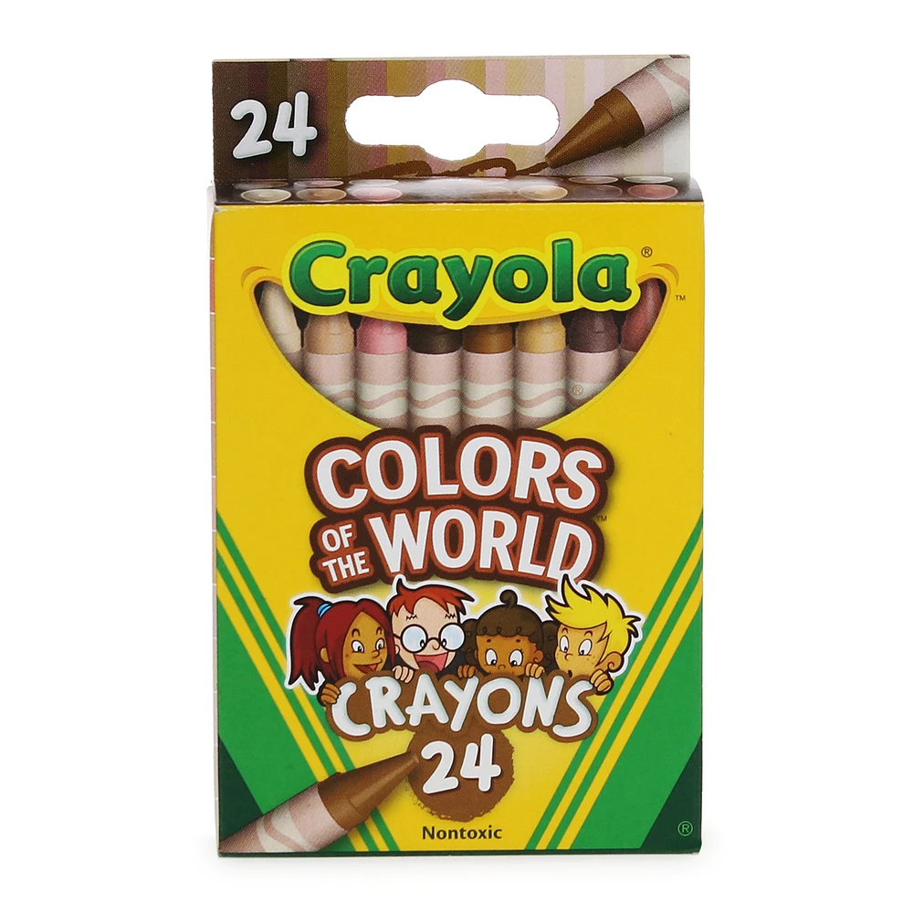 Crayola® Colors Of The World™ Crayons 24-Count