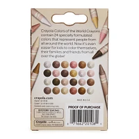 Crayola® Colors Of The World™ Crayons 24-Count