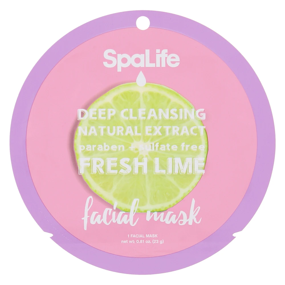 Deep Cleansing Natural Extract Face Mask - Fresh Lime