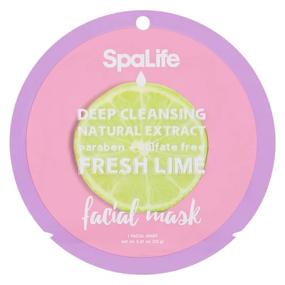Deep Cleansing Natural Extract Face Mask - Fresh Lime
