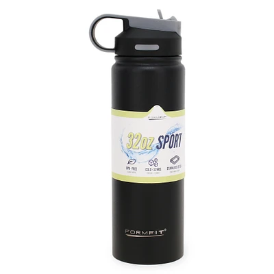 Formfit® Hydro Stainless Steel Water Bottle 32oz