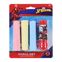 Marvel® Spider-Man™ Sidewalk Chalk & Holder 4-Piece Set