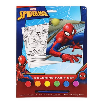 Marvel® Spider-Man™ Coloring Paint Set