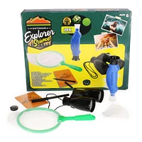 Outdoor Explorer Science Kit W/ Binoculars & Pocket Microscope