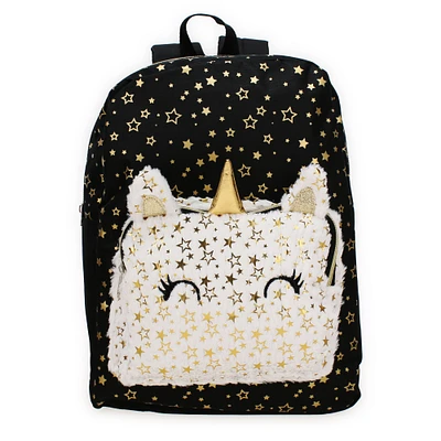 metallic animal backpack 16in