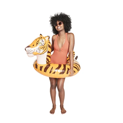 Tiger inner Tube Pool Float 38in