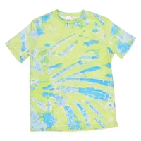 Tie Dye Tee - Green & Blue