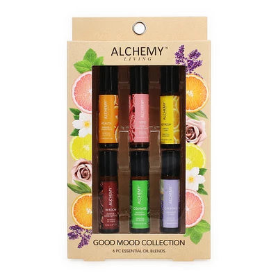Alchemy Living™ Essential Oils Good Mood Collection 6-Piece Set