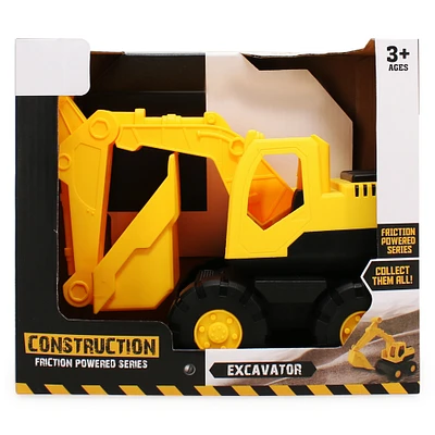 Excavator Friction-Powered Construction Toy