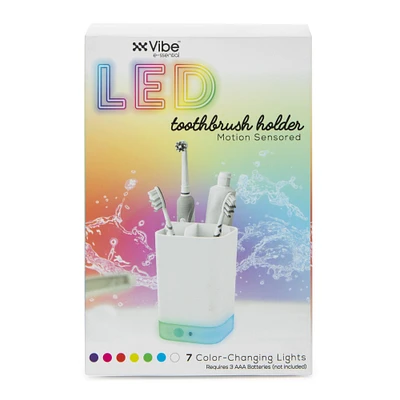 Led Toothbrush Holder W/ Motion Sensor