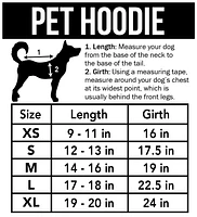 Pet Hoodie - Hope, Love, Belly Rubs