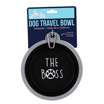 collapsible travel dog bowl 34oz |. Five Below