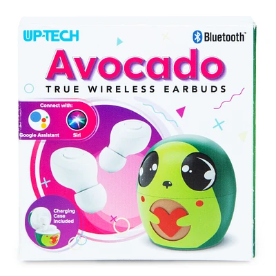 Cute Bluetooth® Earbuds W/ Mic & Wireless Charging Case