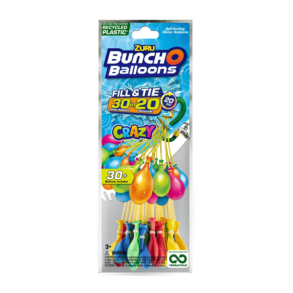 Buch O Balloons™ Fill & Tie Rapid Fire Water Balloon Launcher