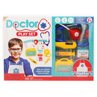 Kid's Doctor Kit 10-Piece Play Set