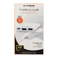 3-in-1 Usb-C Adapter Multi-Port Hub