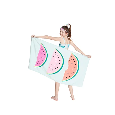 Mint Watermelon Beach Towel 30in X 60in