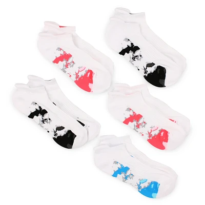Ladies Performance Low-Cut Socks Tie Dye 5-Pack