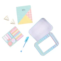 Tin With Mini Stationery Set 6-Piece